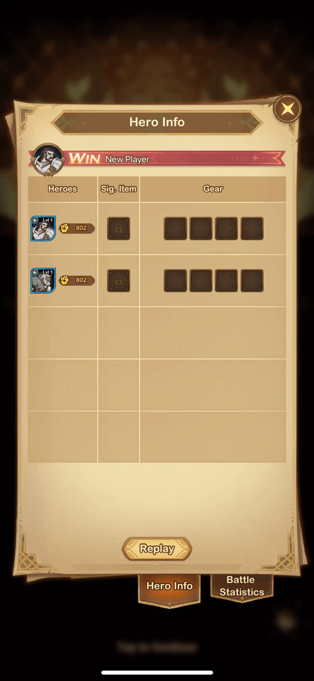 AFK Arena Character reference