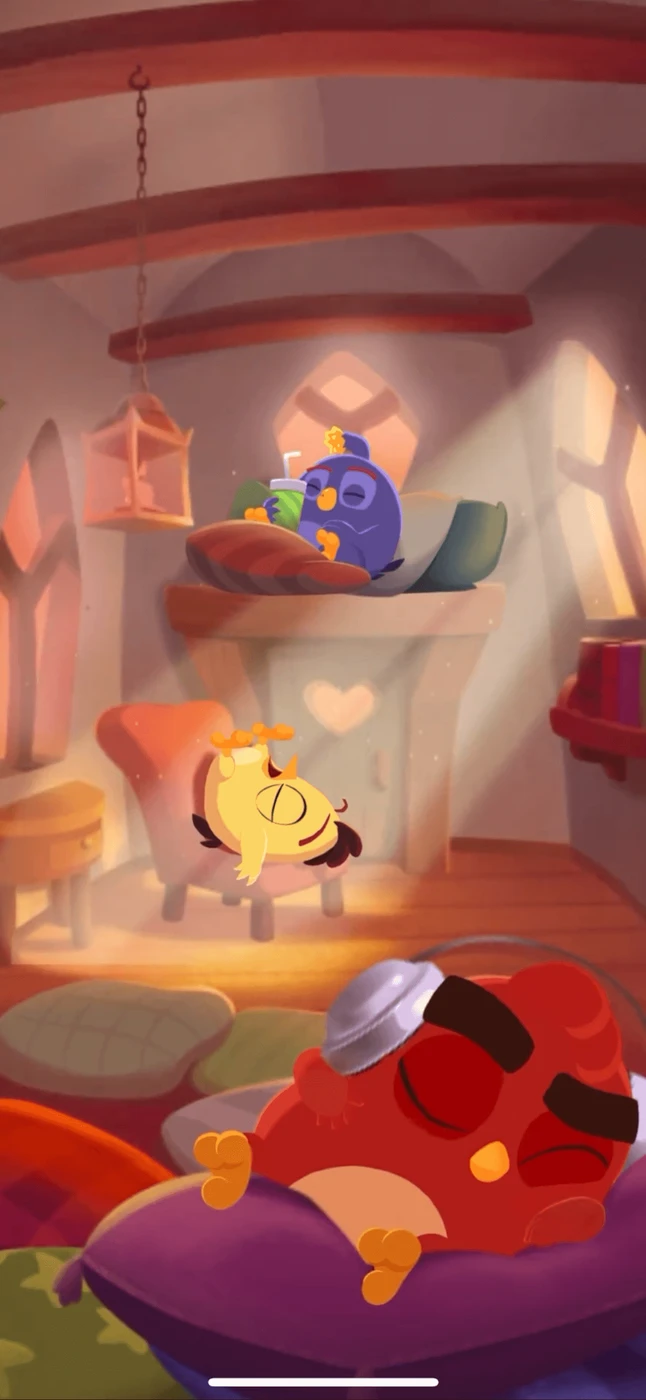 Angry Birds Dream Blast In Game reference