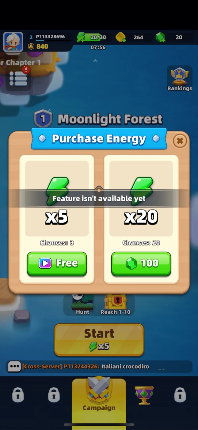 Archero 2 Level Selection reference