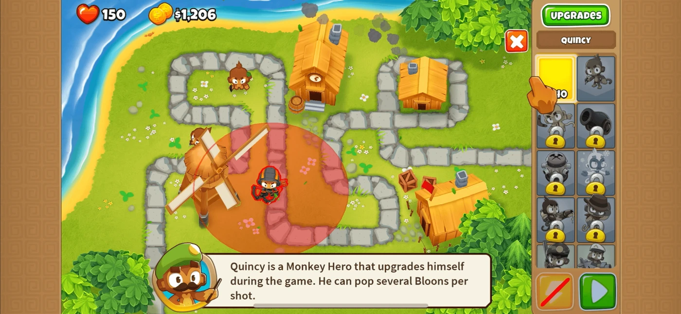 Bloons TD 6 Tutorial reference