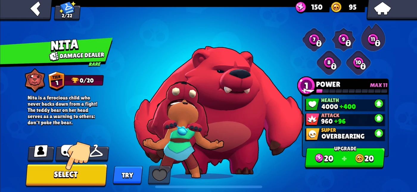Brawl Stars Character reference