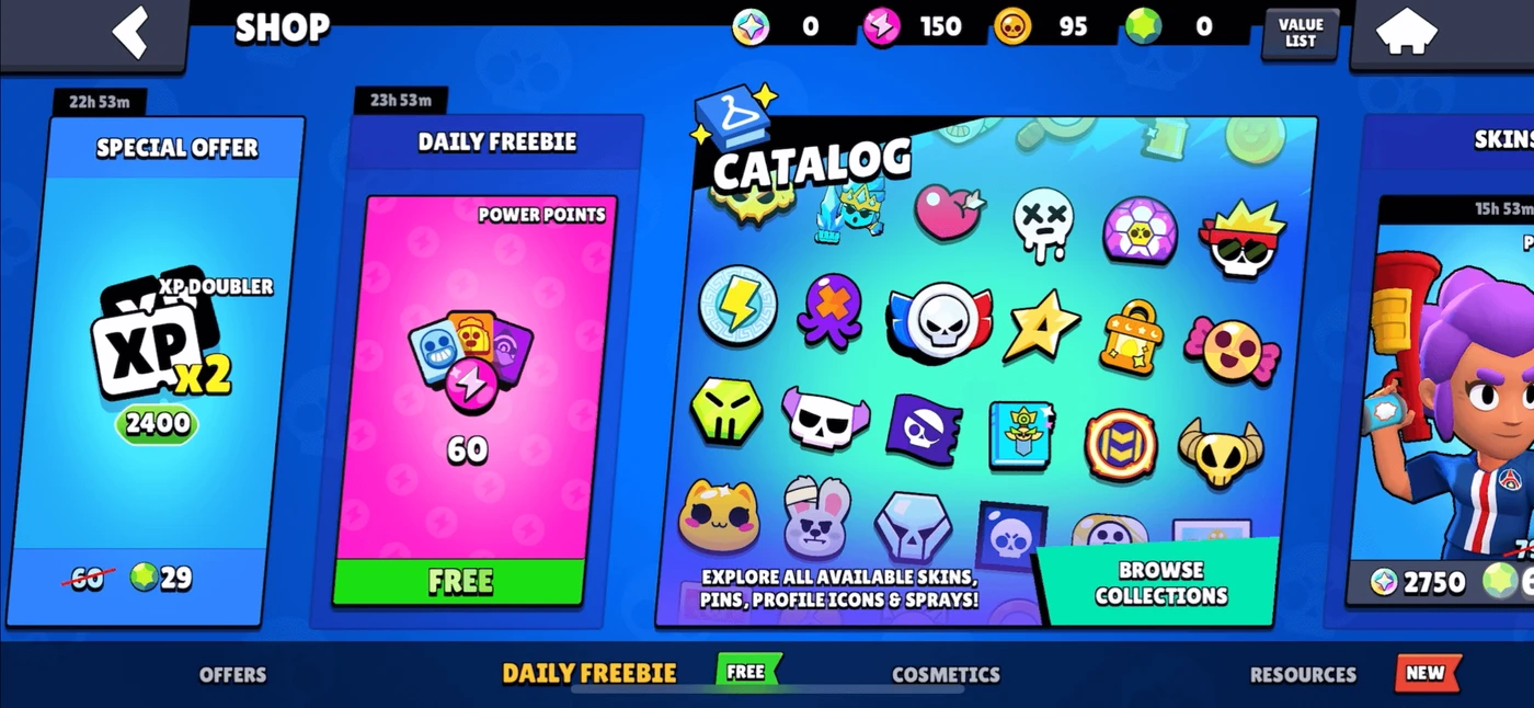 Brawl Stars screen reference