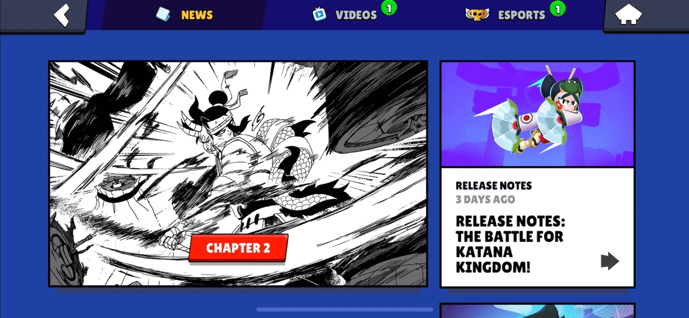 Brawl Stars Menu reference