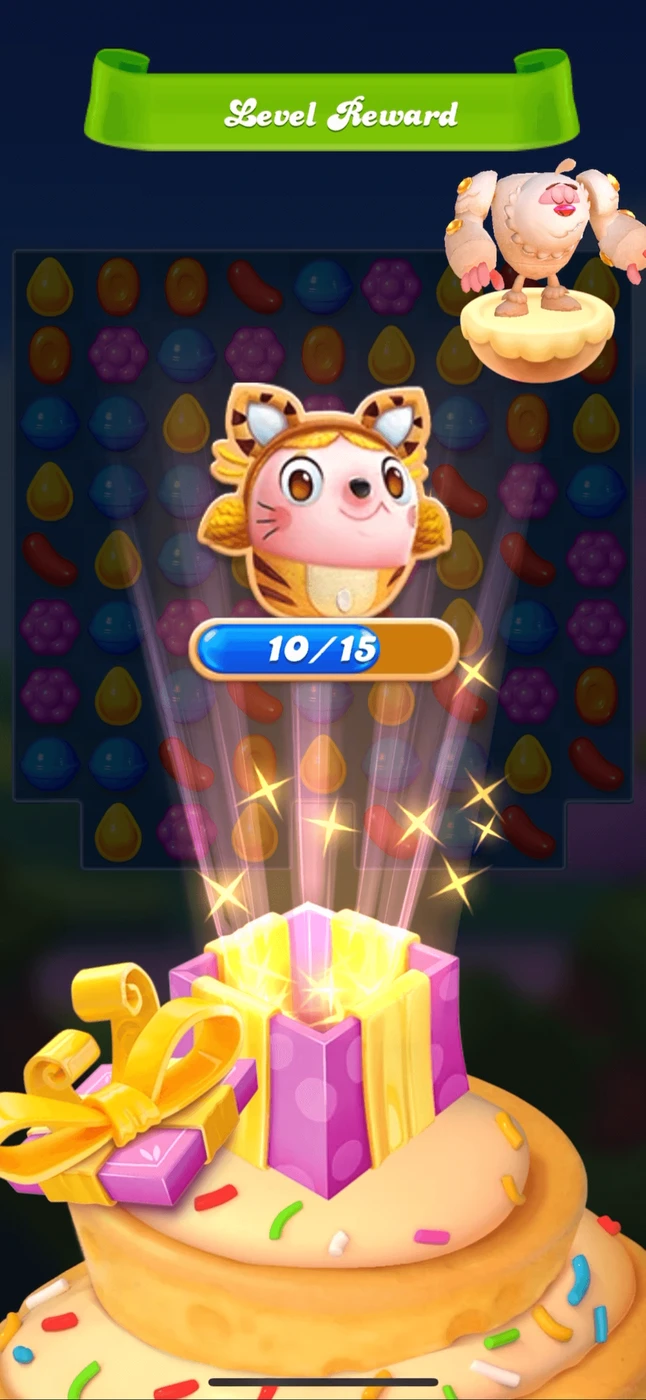 Candy Crush Jelly Saga Rewards reference