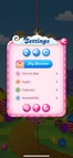 Candy Crush Saga Settings reference