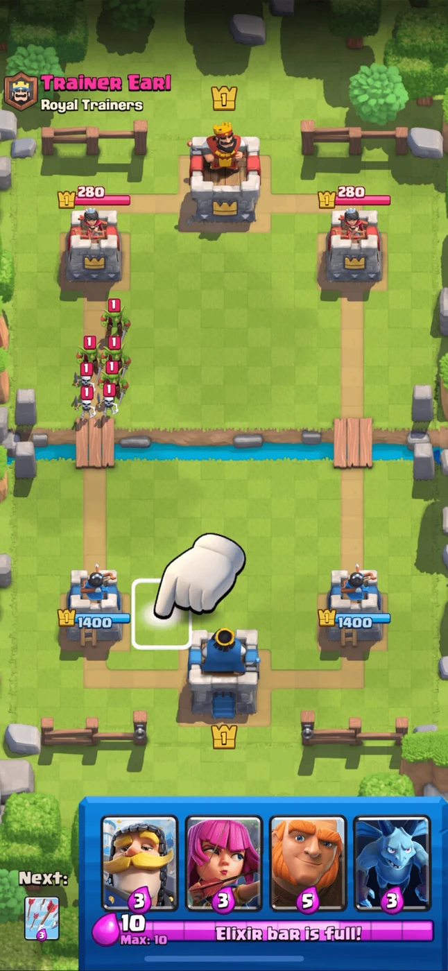 Clash Royale Tutorial reference