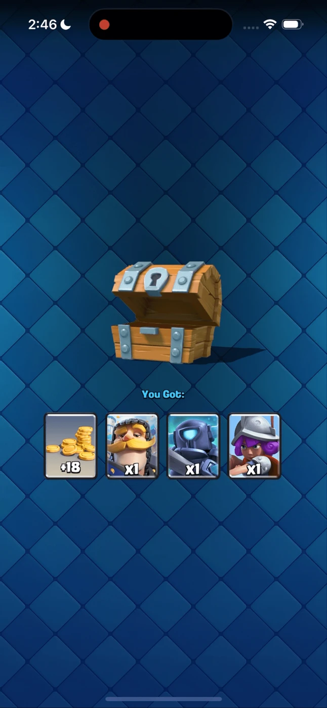 Clash Royale Rewards reference