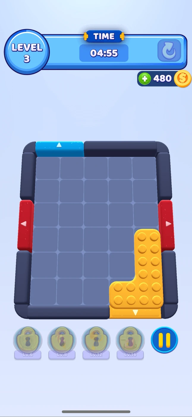 Color Block Jam In Game reference