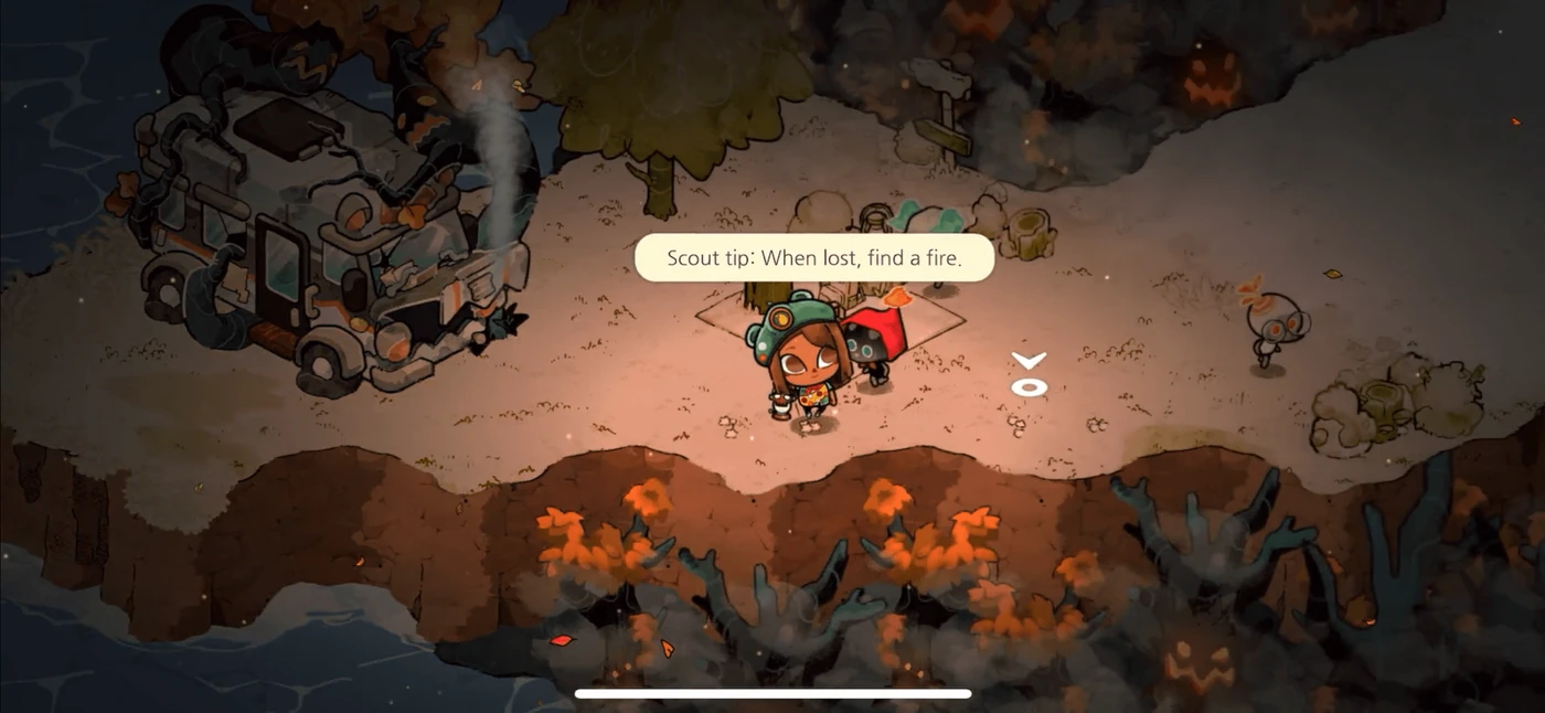 Cozy Grove: Camp Spirit Tutorial reference