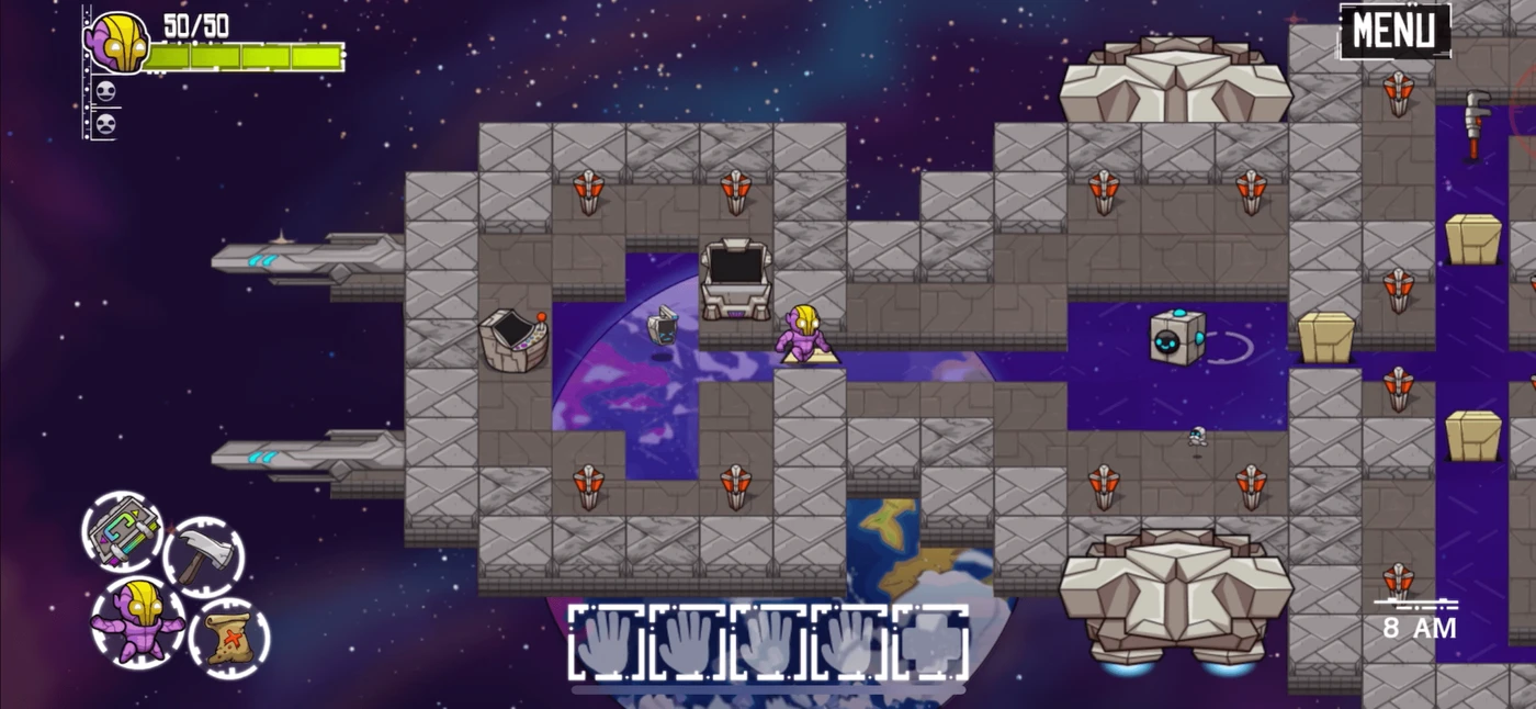 Crashlands In Game reference