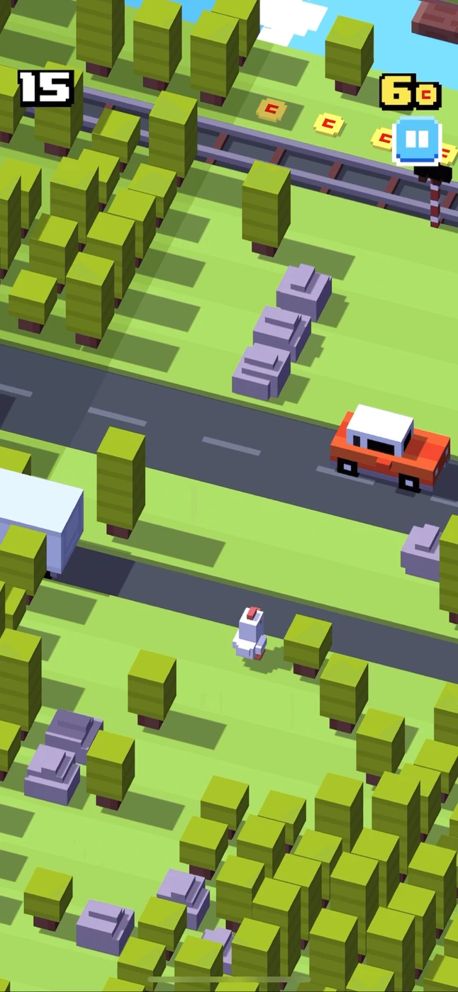 Crossy Road In Game reference