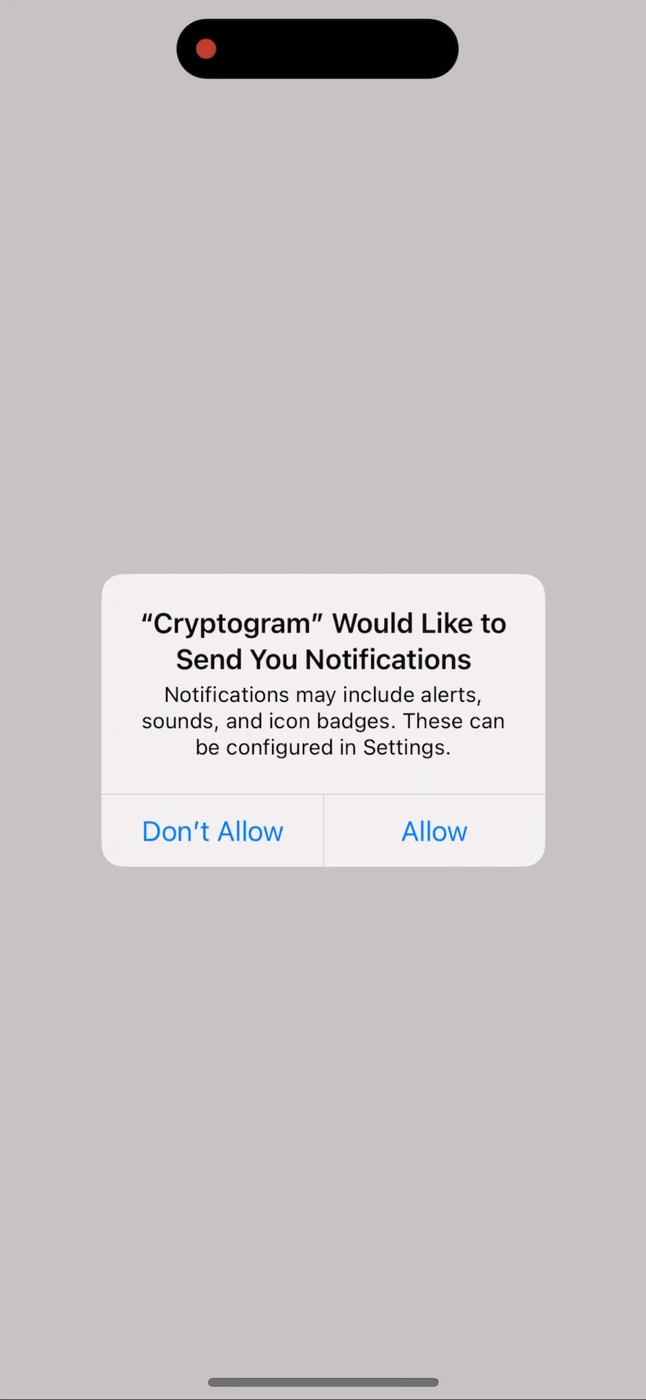 Cryptogram: Word Brain Puzzle Onboarding reference