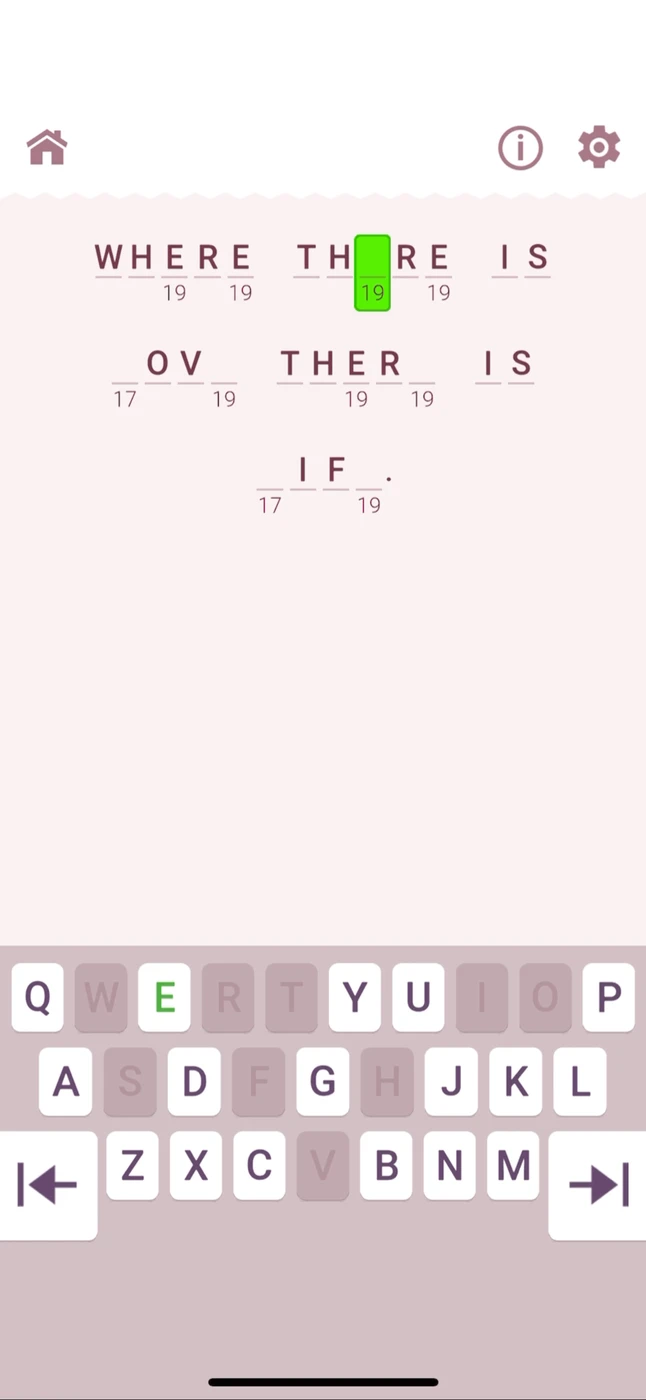 Cryptogram: Word Brain Puzzle In Game reference
