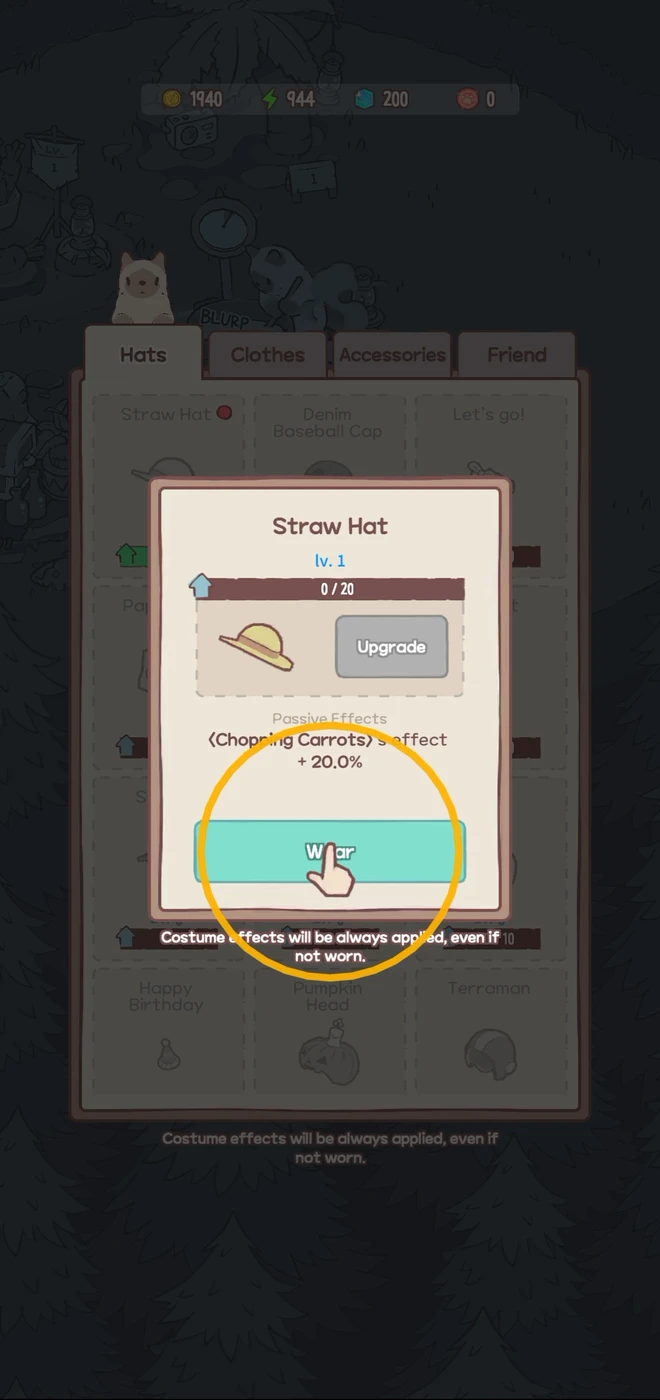 Cats&Soup screen reference
