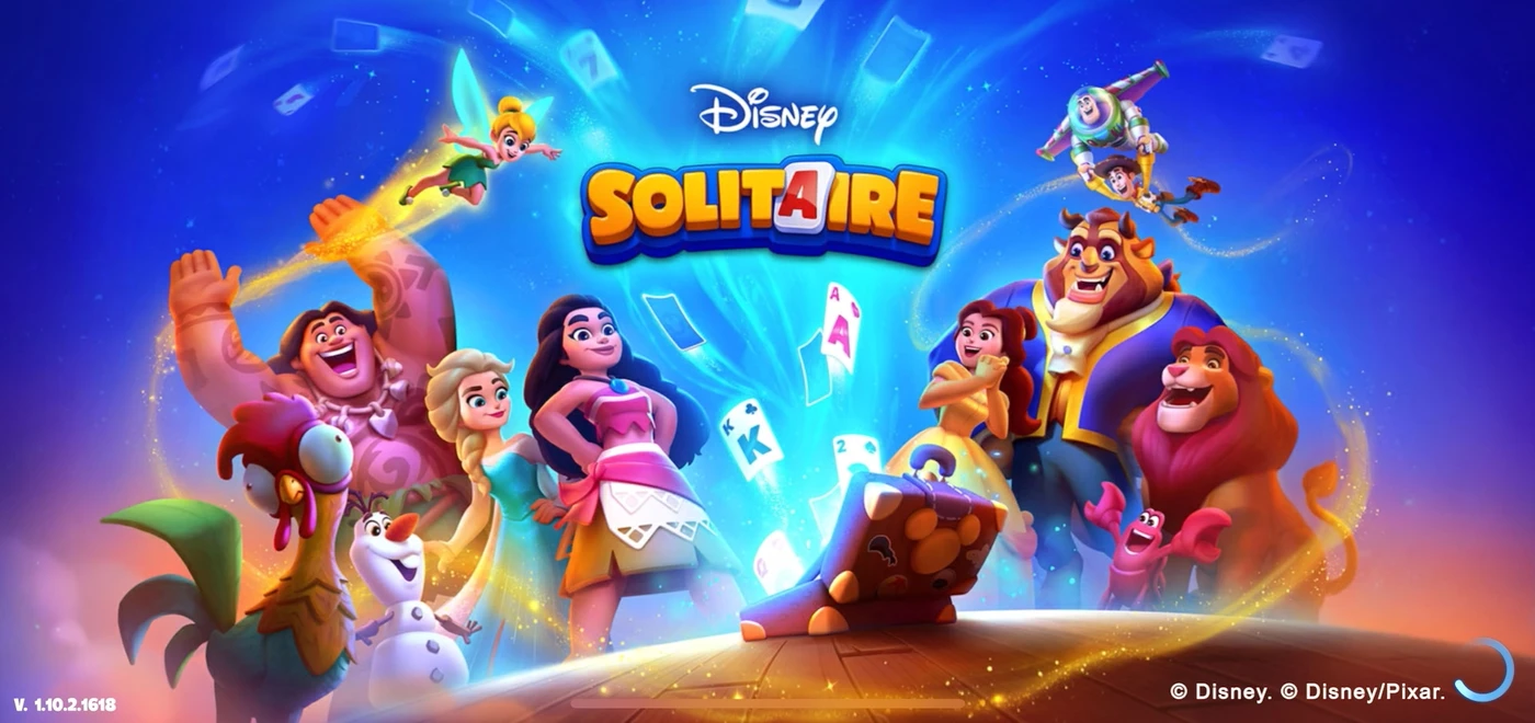 Disney Solitaire Start screen reference