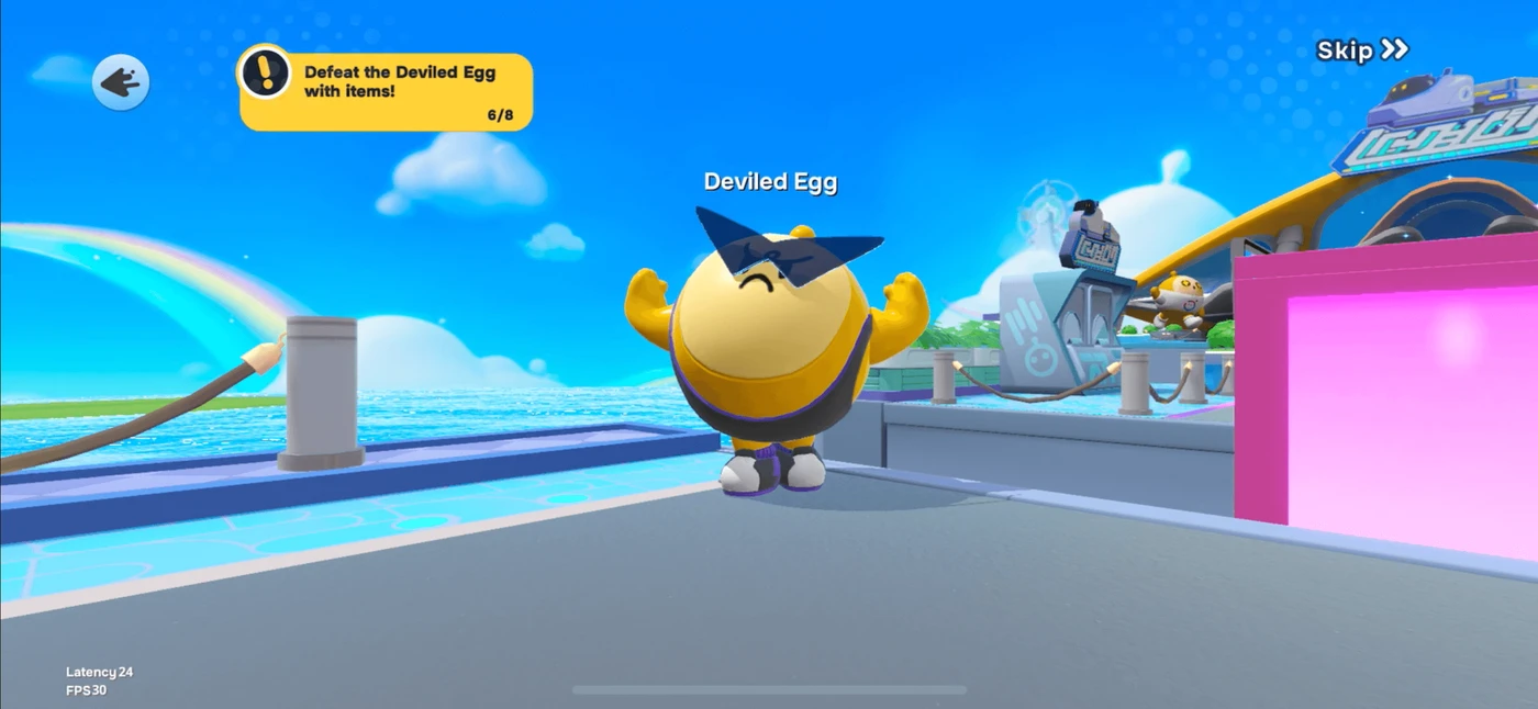 Eggy Party Guided Interaction reference
