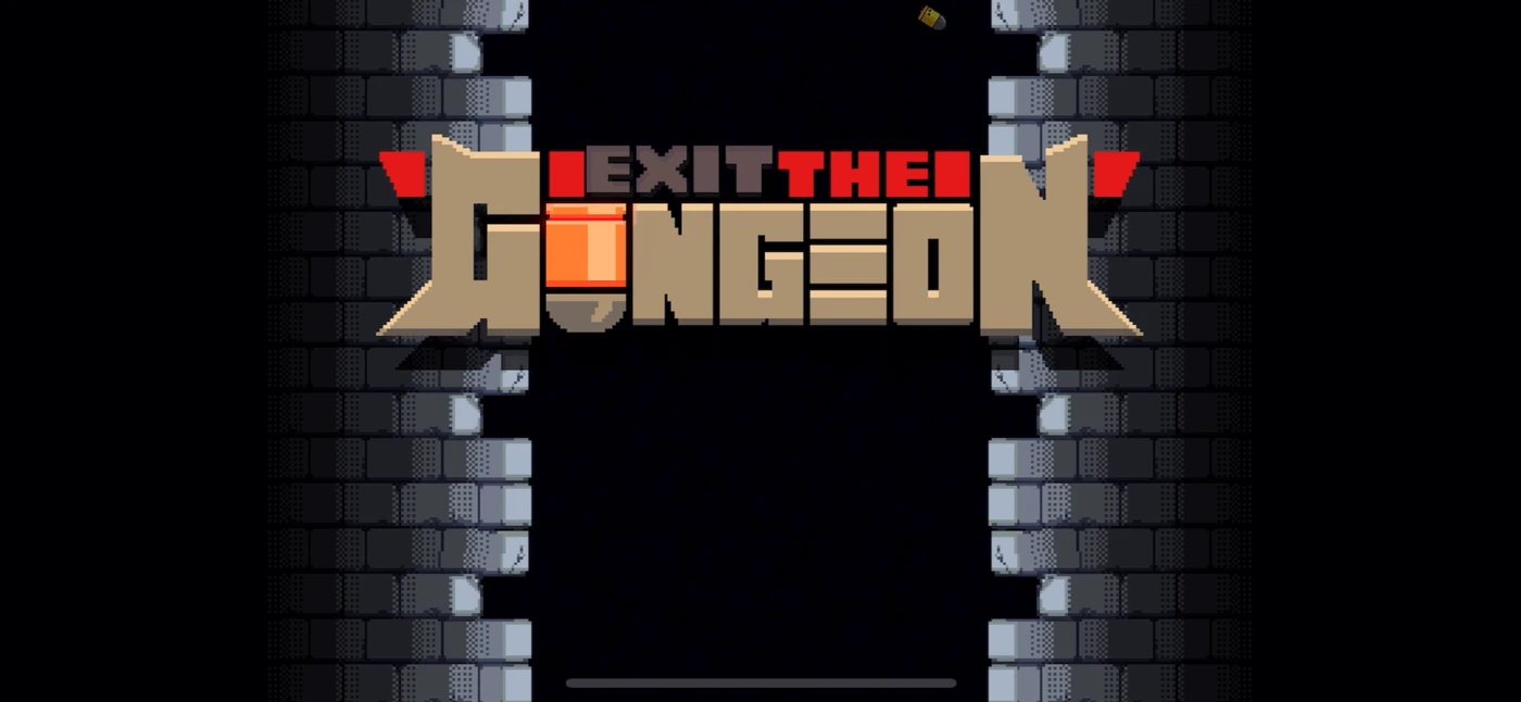 Exit the Gungeon Start screen reference