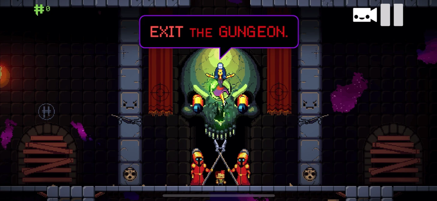 Exit the Gungeon Dialogue reference