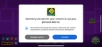 Geometry Dash Lite Menu reference