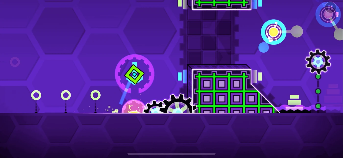 Geometry Dash Lite In Game reference