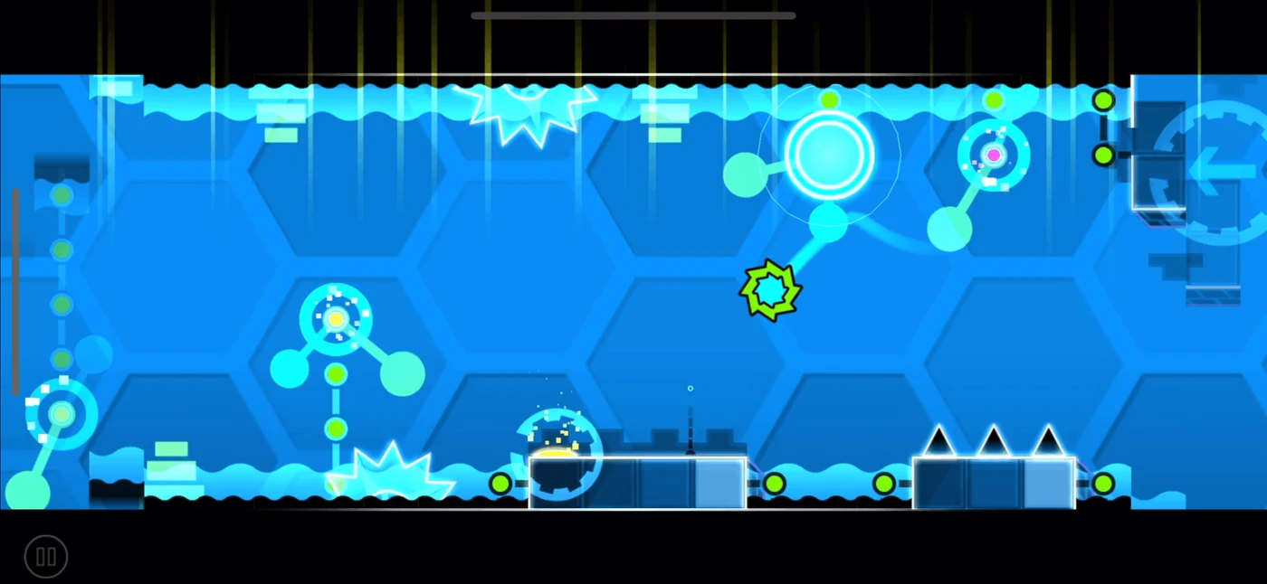 Geometry Dash Lite In Game reference
