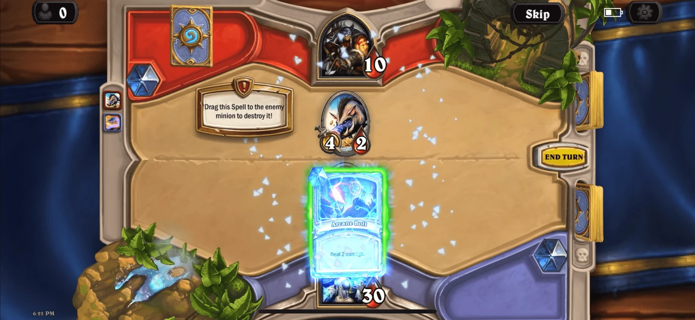 Hearthstone Guided Interaction reference