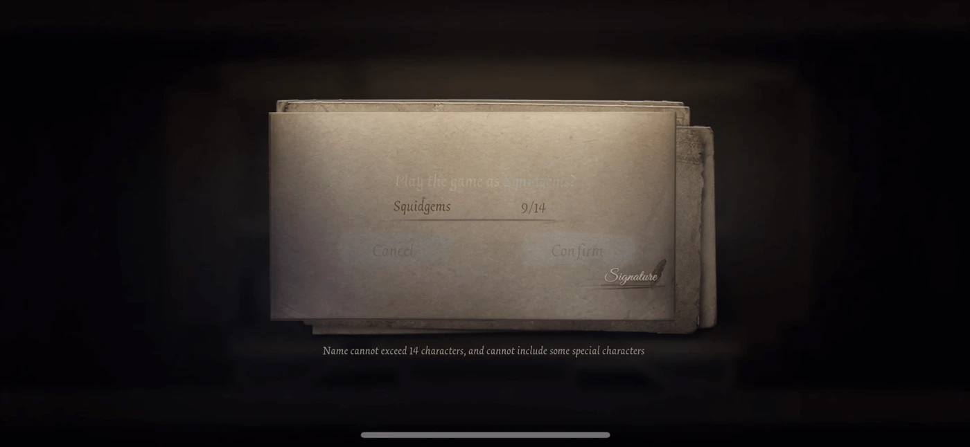 Identity V Onboarding reference