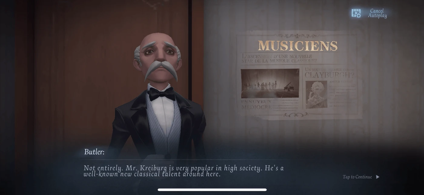 Identity V Cut Scene reference