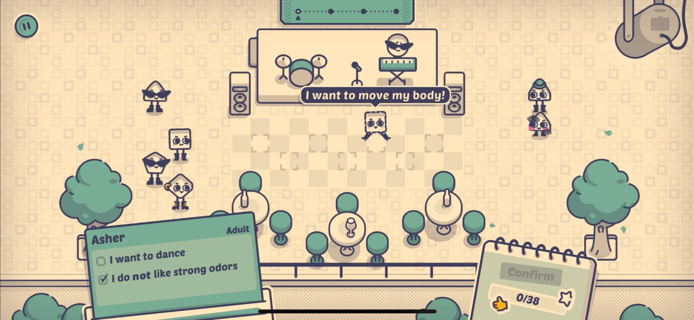 Is this seat taken In Game reference