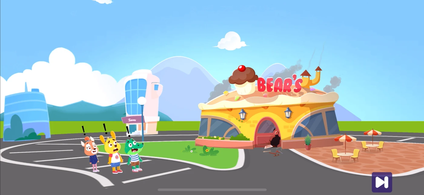 Kiddopia Cut Scene reference