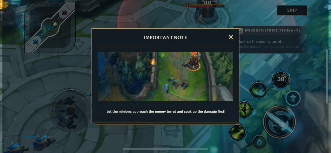 League of Legends: Wild Rift Tutorial reference