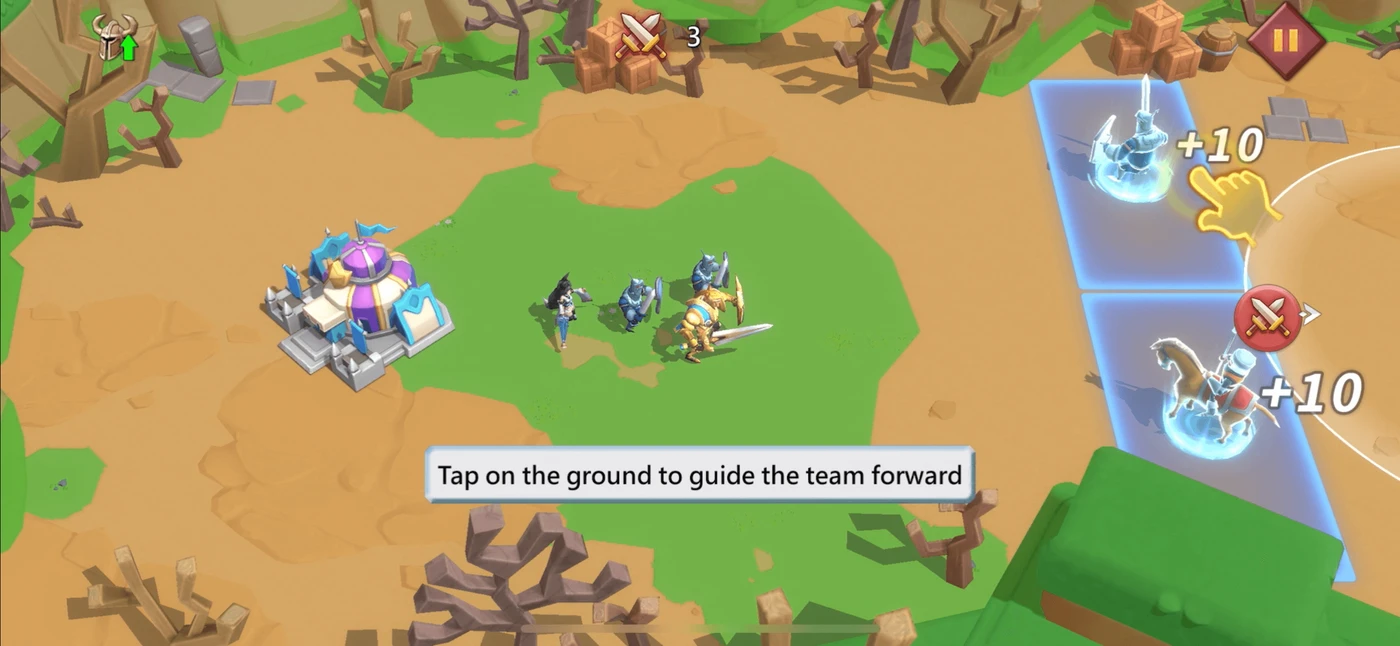 Lords Mobile Guided Interaction reference