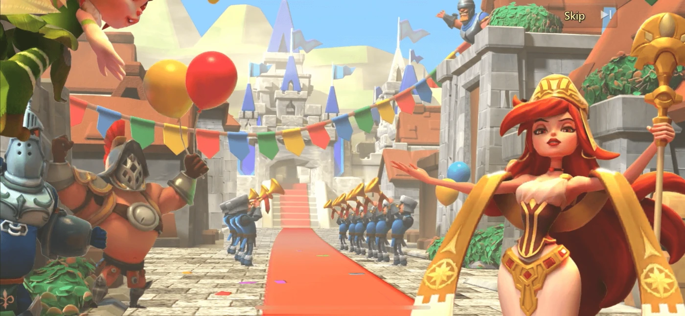 Lords Mobile Cut Scene reference