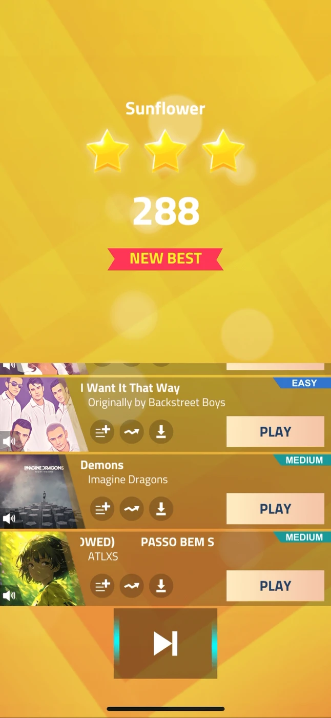 Magic Tiles 3: Piano Game Level Selection reference