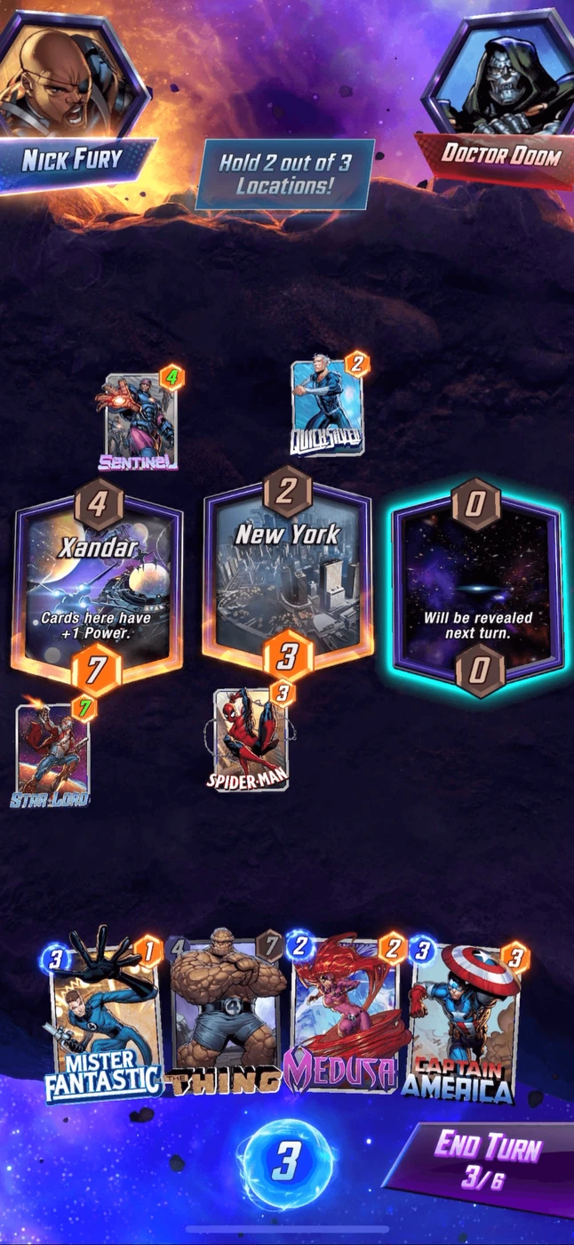 Marvel Snap In Game reference