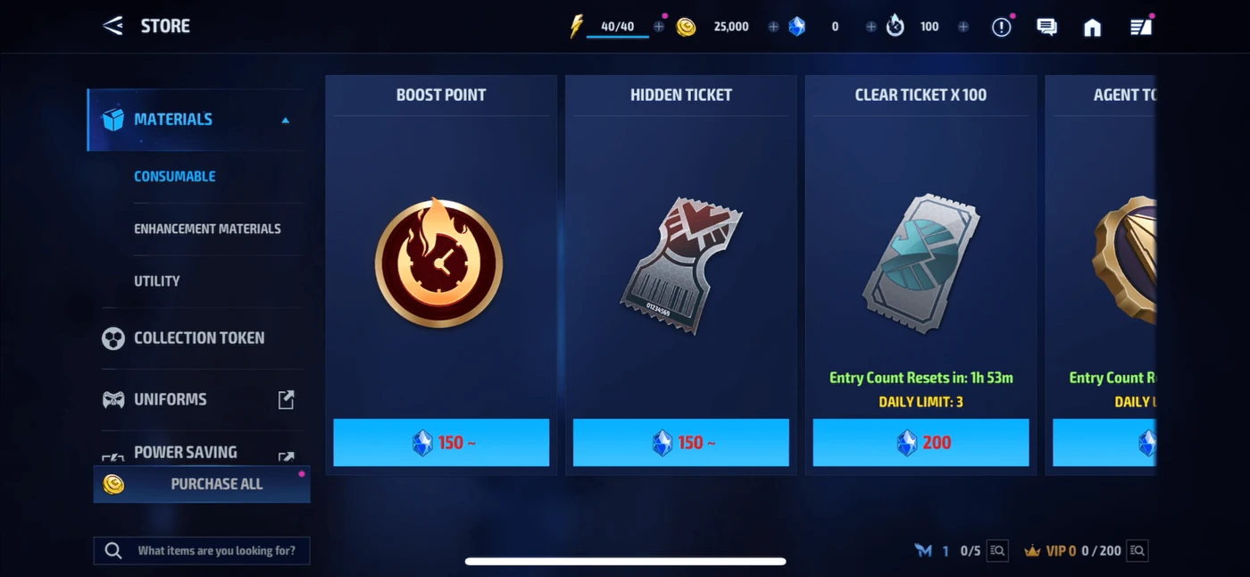 MARVEL Future Fight screen reference