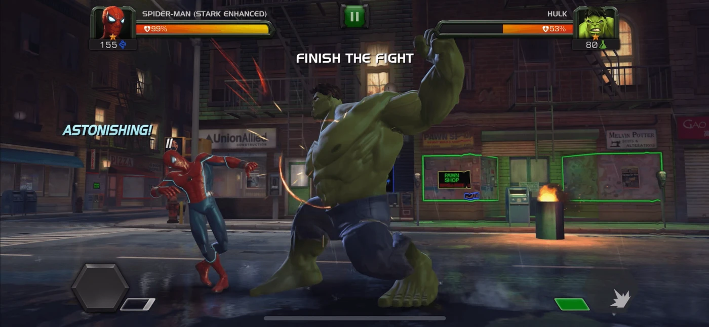 MARVEL Contest of Champions In Game reference