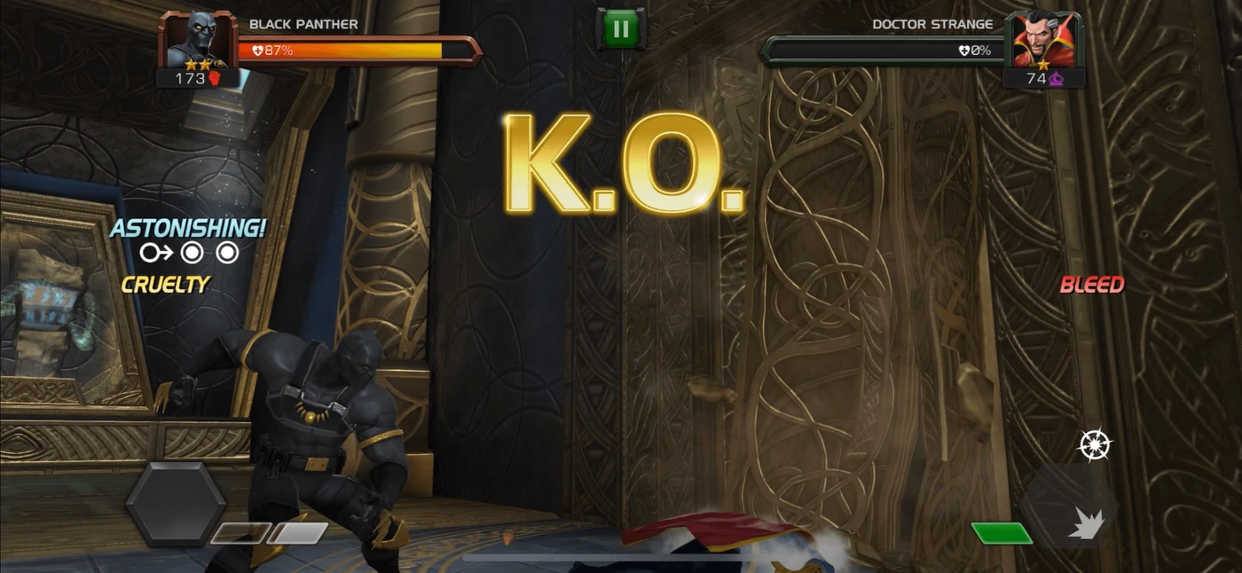 MARVEL Contest of Champions In Game reference