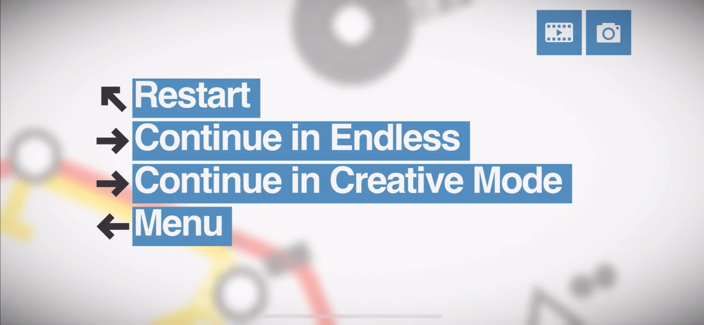 Mini Metro Menu reference