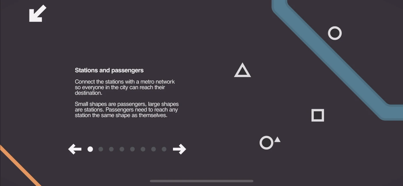 Mini Metro Onboarding reference