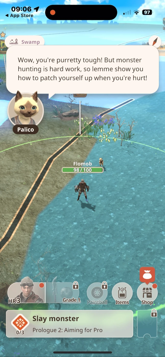 Monster Hunter Now Tutorial reference