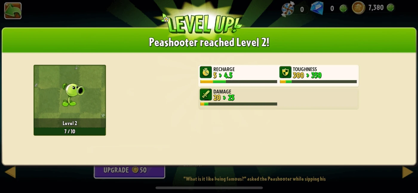 Plants vs zombies 2 Character reference
