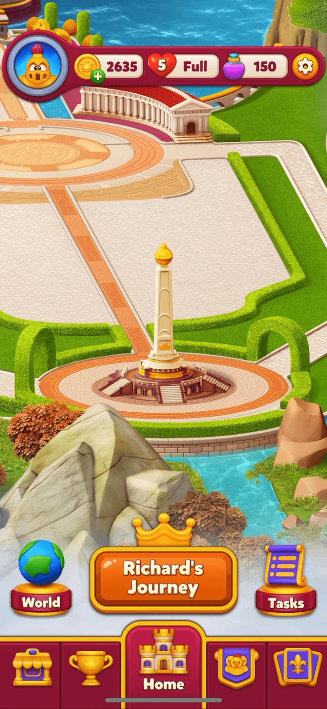 Royal Kingdom Menu reference