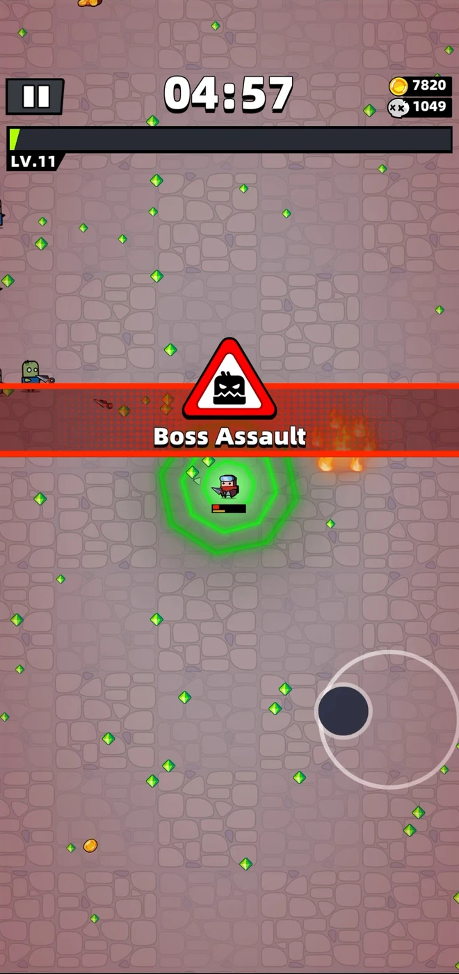 Survivor!.io screen reference