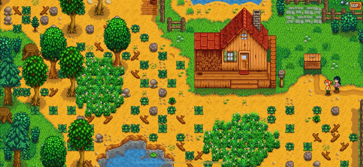Stardew Valley Cut Scene reference