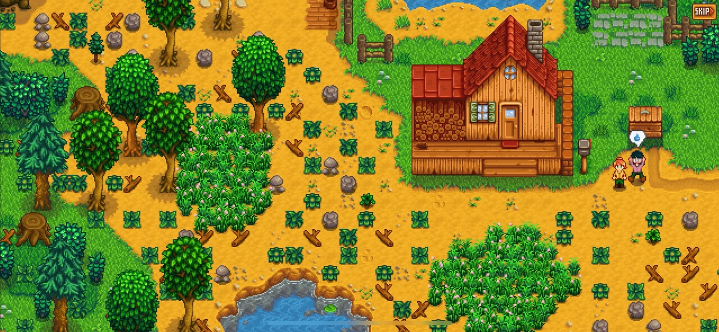 Stardew Valley Guided Interaction reference