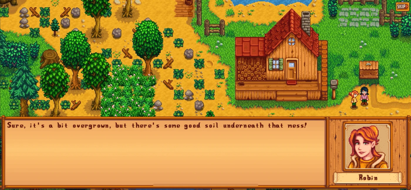 Stardew Valley In Game reference