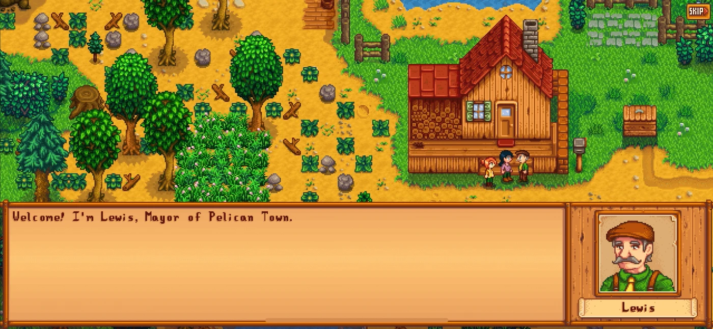 Stardew Valley In Game reference