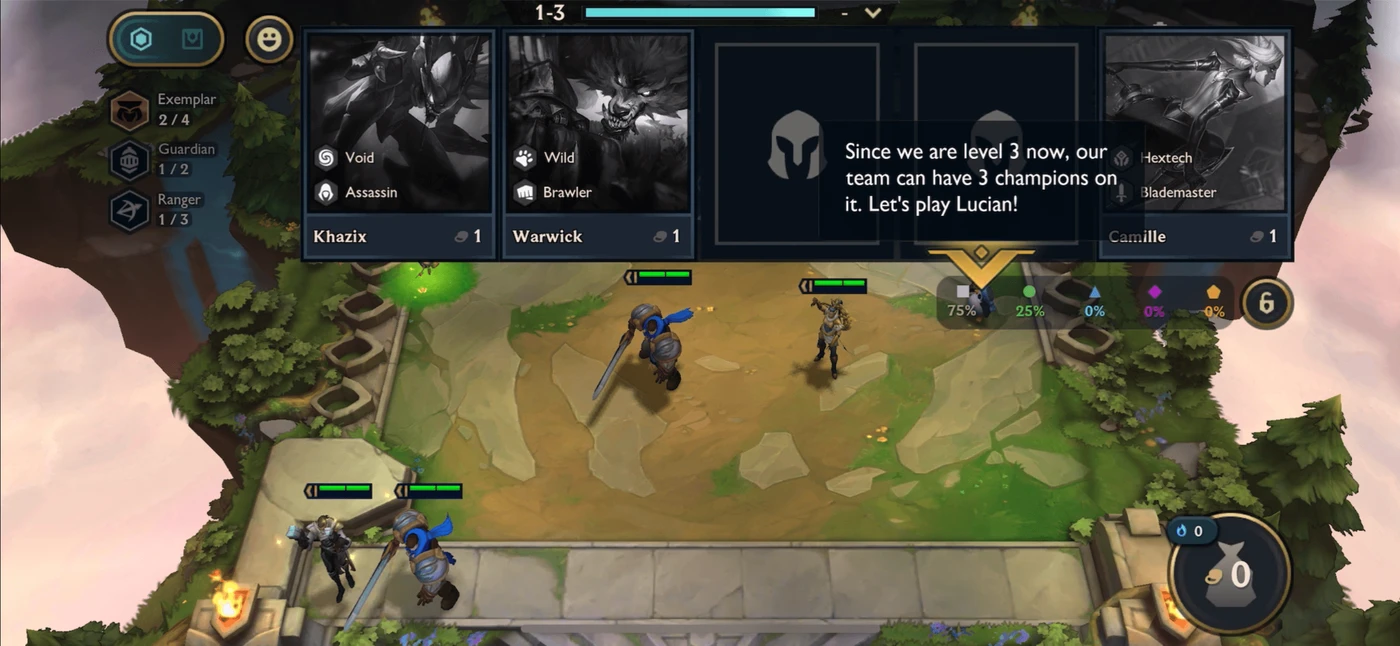 Teamfight Tactics Tutorial reference