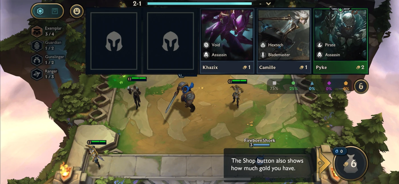 Teamfight Tactics Guided Interaction reference